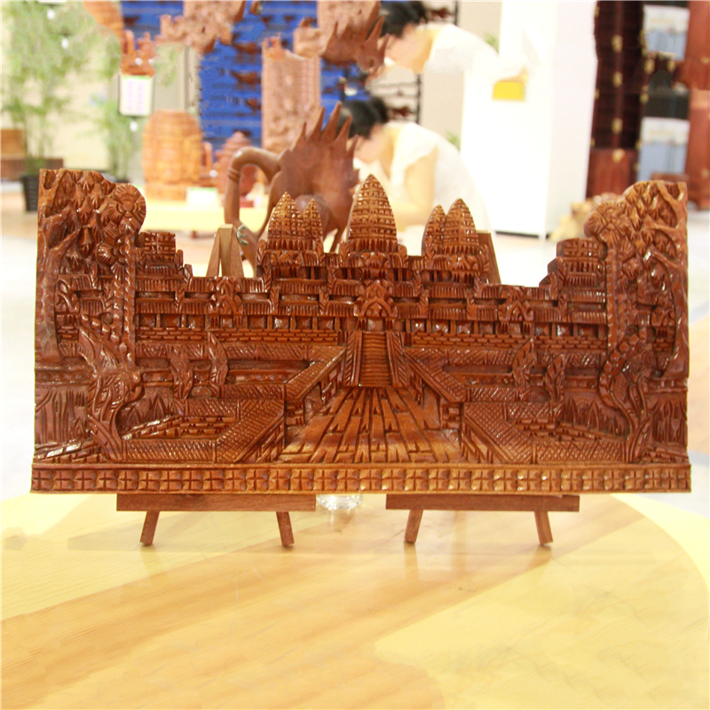 柬埔寨工艺品 花梨木质神佛