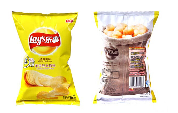 lays樂事薯片40g袋裝原味燒烤番茄味等土豆片10元4袋