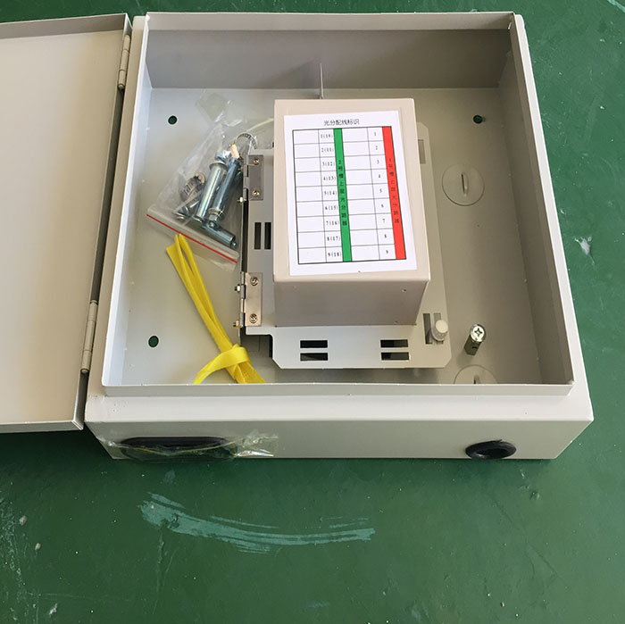 光纖光纜分纖箱1分16光分路器箱插片式分光箱