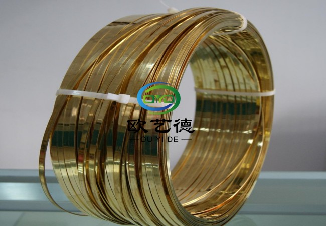 日本镜面黄铜带 C3603端子连接器材料图片四
